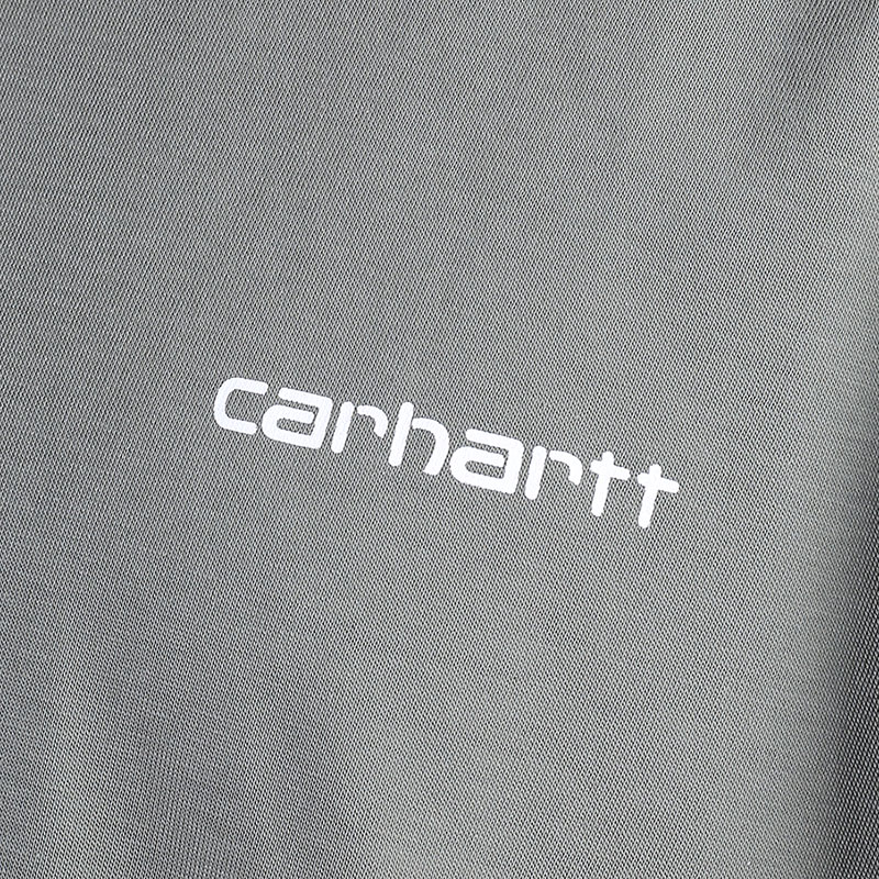 мужская зеленая футболка Carhartt WIP S/S Nils T-Shirt I030111-thyme/white - цена, описание, фото 3